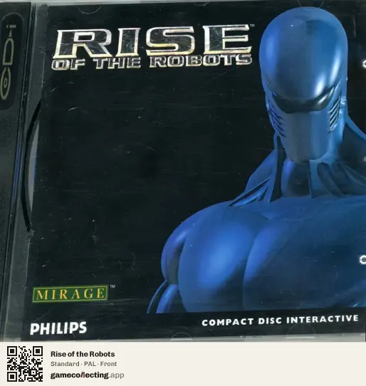 Rise of the Robots Philips CD-i, PAL box front