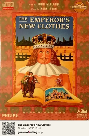 The Emperor's New Clothes Philips CD-i, NTSC box front