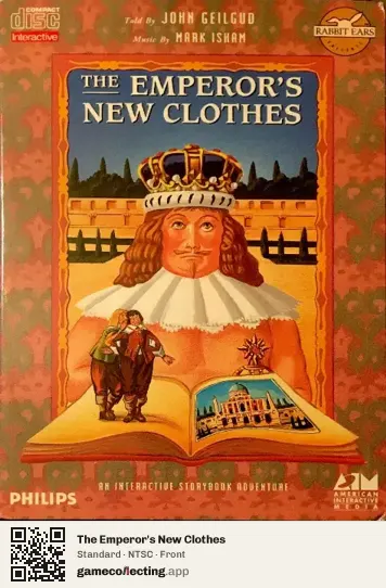 The Emperor's New Clothes Philips CD-i, NTSC box front
