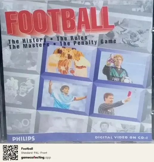 Football Philips CD-i, PAL box front