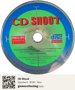 CD Shoot Philips CD-i, NTSC disc