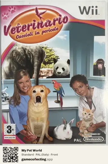 My Pet World Nintendo Wii, Italy box front