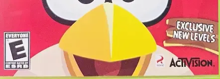 Angry Birds Trilogy, the ESRB box on its front