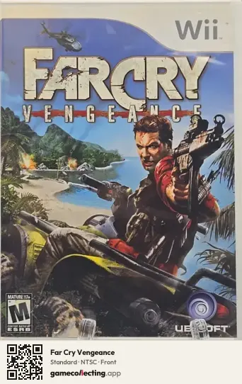 Far Cry Vengeance Nintendo Wii, NTSC box front