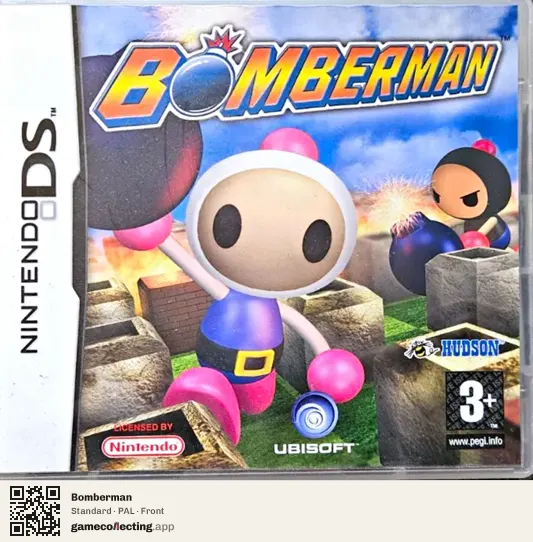 Bomberman Nintendo DS, PAL box front