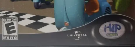 Sitting Ducks, the ESRB box on its front
