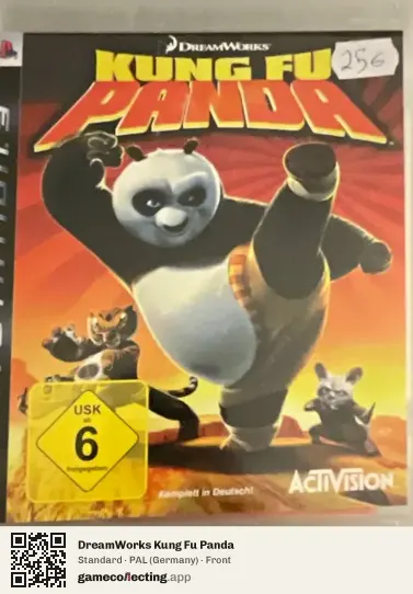 DreamWorks Kung Fu Panda PlayStation 3, Germany box front