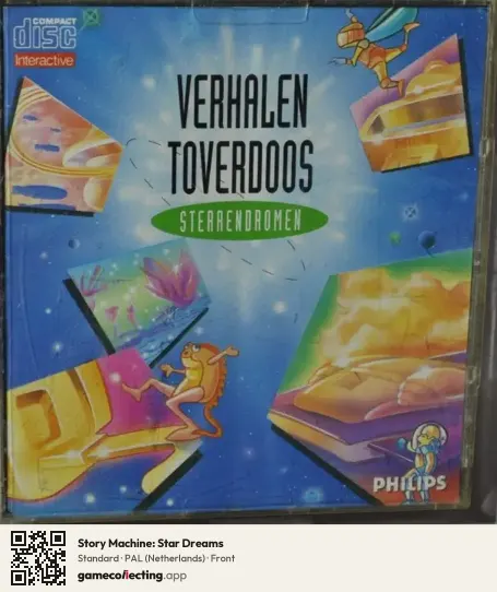 Story Machine: Star Dreams Philips CD-i, Netherlands box front