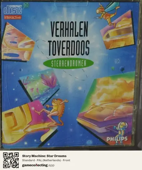 Story Machine: Star Dreams Philips CD-i, Netherlands box front