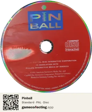 Pinball Philips CD-i, PAL disc
