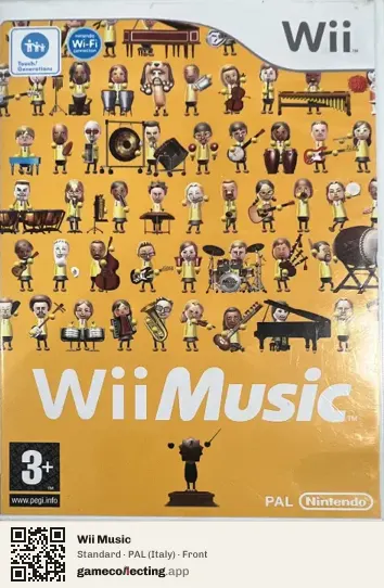 Wii Music Nintendo Wii, Italy box front
