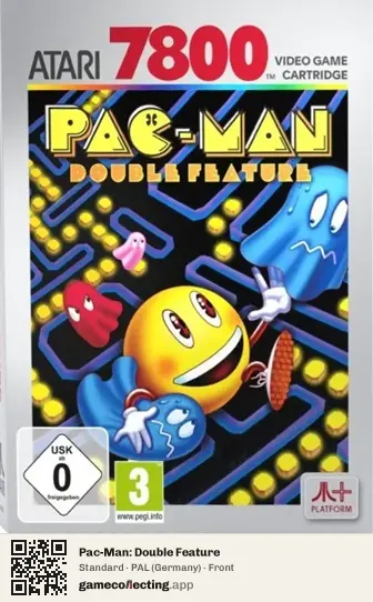 Pac-Man: Double Feature Atari 7800, Germany box front