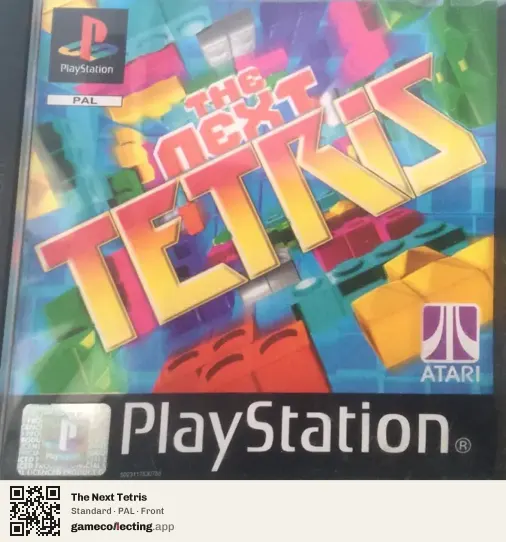 The Next Tetris PlayStation, PAL box front