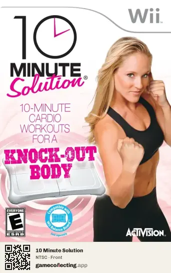 10 Minute Solution Nintendo Wii, NTSC box front