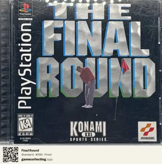 Final Round PlayStation, NTSC box front