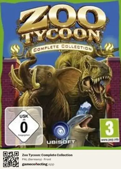 Zoo Tycoon: Complete Collection Computer, Germany box front