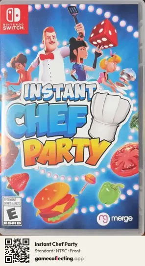 Instant Chef Party Nintendo Switch, NTSC box front