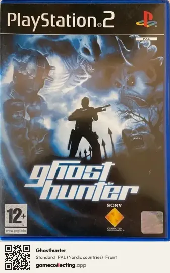 Ghosthunter PlayStation 2, Nordic countries box front