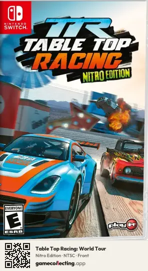 Table Top Racing: World Tour Nintendo Switch, NTSC box front