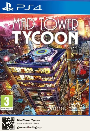 Mad Tower Tycoon PlayStation 4, PAL box front