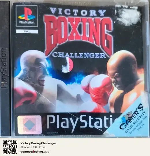 Victory Boxing Challenger PlayStation, PAL box front