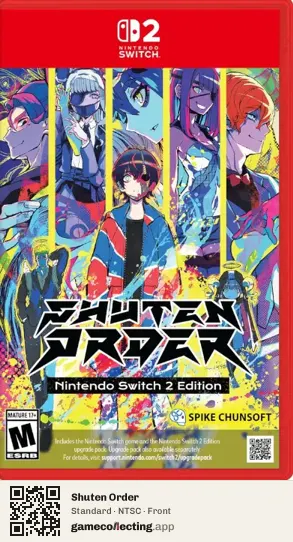 Shuten Order Nintendo Switch 2, NTSC box front