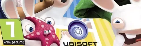 Rabbids Invasion, the PEGI square on its front