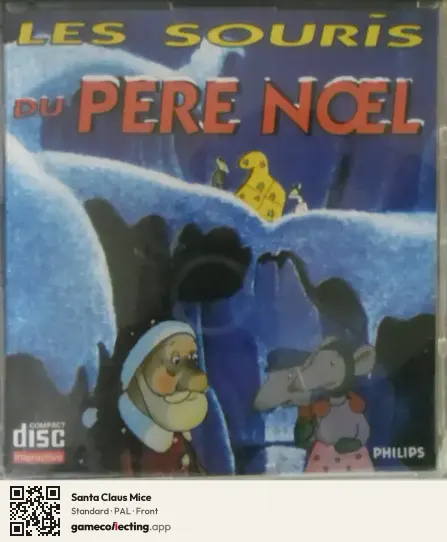 Santa Claus Mice Philips CD-i, PAL box front