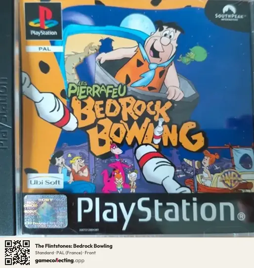 The Flintstones: Bedrock Bowling PlayStation, France box front