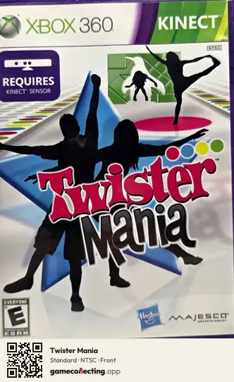 Twister Mania Xbox 360, NTSC box front