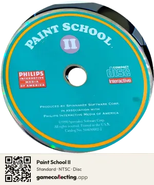 Paint School II Philips CD-i, NTSC disc