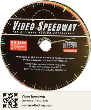 Video Speedway Philips CD-i, NTSC disc