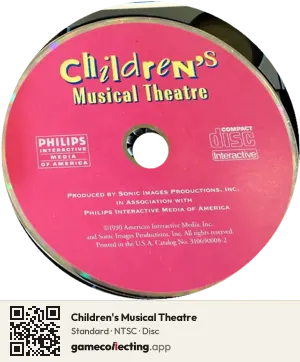 Children's Musical Theatre Philips CD-i, NTSC disc