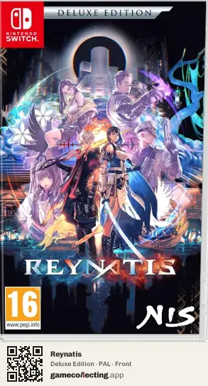 Reynatis Nintendo Switch, PAL box front