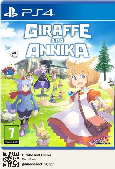 Giraffe and Annika PlayStation 4, PAL box front