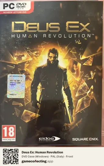 Deus Ex: Human Revolution Computer, Italy box front