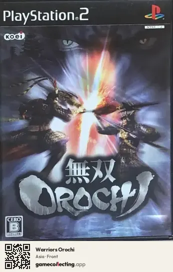 Warriors Orochi PlayStation 2, Asia box front