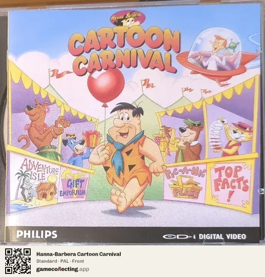 Hanna-Barbera Cartoon Carnival Philips CD-i, PAL box front