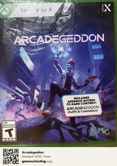 Arcadegeddon Xbox Series X, NTSC box front