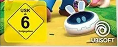Mario + Rabbids Kingdom Battle, the USK square on its front
