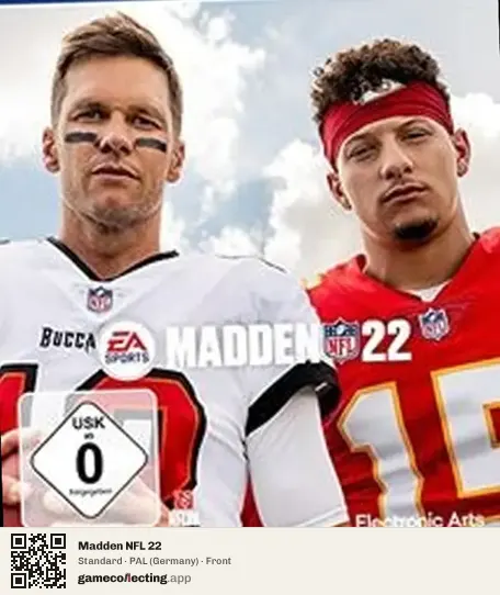 Madden NFL 22 PlayStation 4, Germany box front