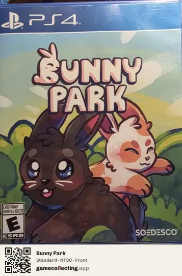 Bunny Park PlayStation 4, NTSC box front