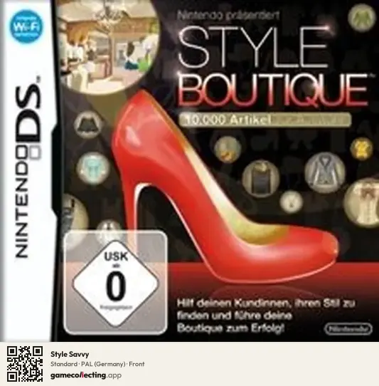 Style Savvy Nintendo DS, Germany box front