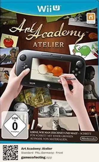 Art Academy: Atelier Nintendo Wii U, Germany box front