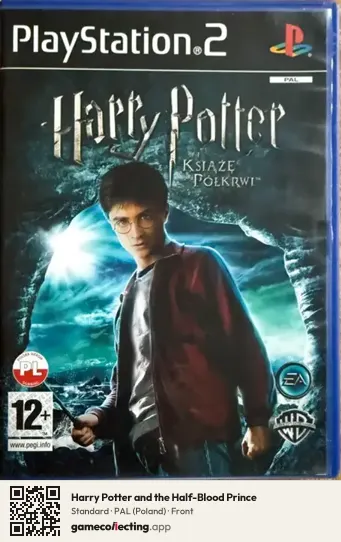 Harry Potter and the Half-Blood Prince PlayStation 2, Poland box front