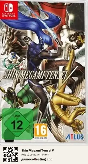 Shin Megami Tensei V Nintendo Switch, Germany box front