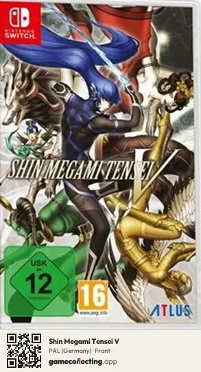 Shin Megami Tensei V Nintendo Switch, Germany box front
