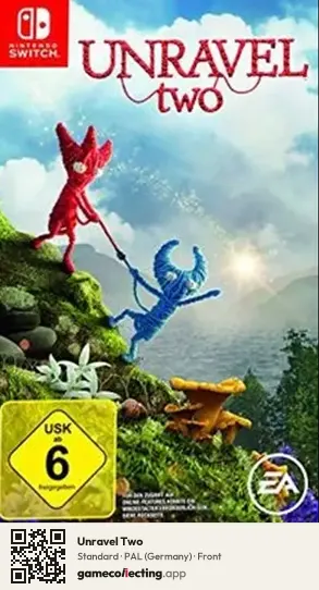 Unravel Two Nintendo Switch, Germany box front