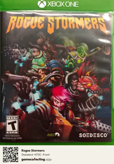 Rogue Stormers Xbox One, NTSC box front
