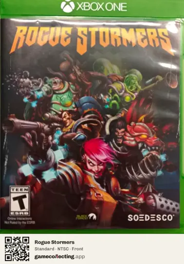 Rogue Stormers Xbox One, NTSC box front